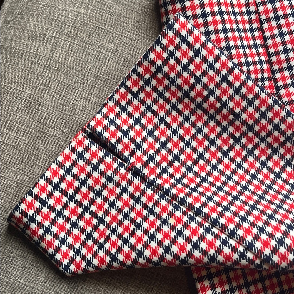 Boden Richmond Red White & Blue Trousers Pants - Picture 5 of 11